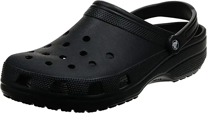 Black (Crocs Unisex-Adult Classic Clogs)