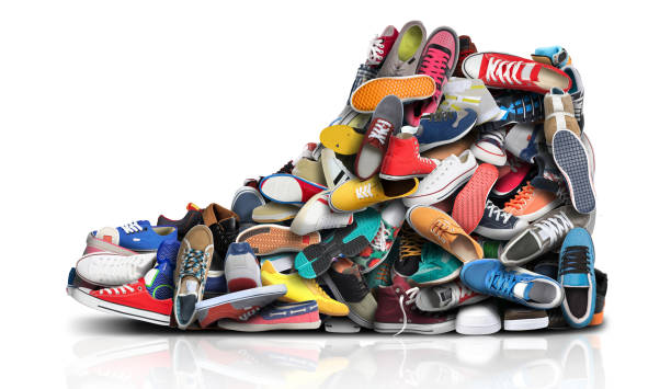 Pile of Tennis Shoes
